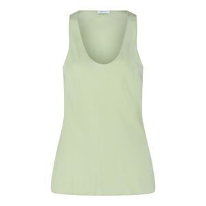 Ferragamo Silk Tank Top Green Womens